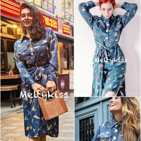 zara insect dress